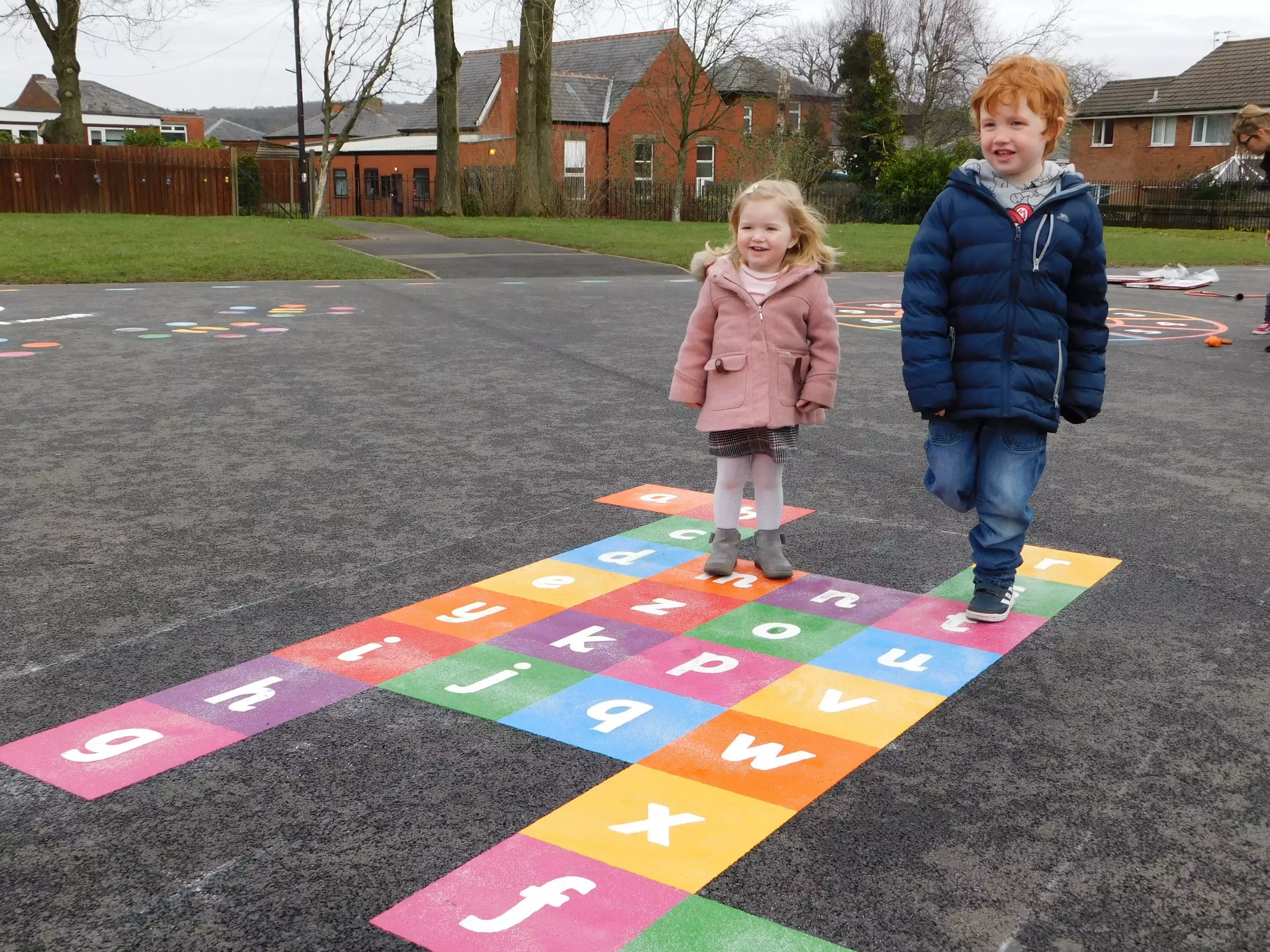 going to decide One hundred years district 5 Reasons to Implement EYFS Playground Markings At Your Nursery - Uniplay -  Playground Markings